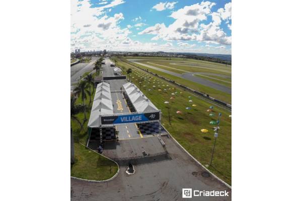 Pisos Plásticos Pixel da Criadeck garante segurança e acessibilidade na Stock Car Goiânia 2019